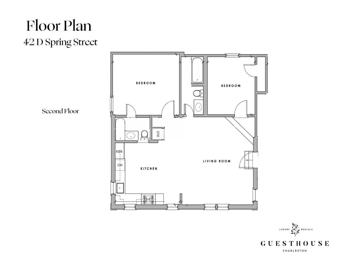 Guesthouse Charleston East 42 D Eksteriør bilde